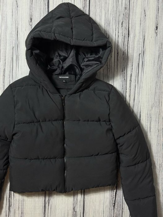 Pretty little things куртка оригинал чёрная укороченная s размер