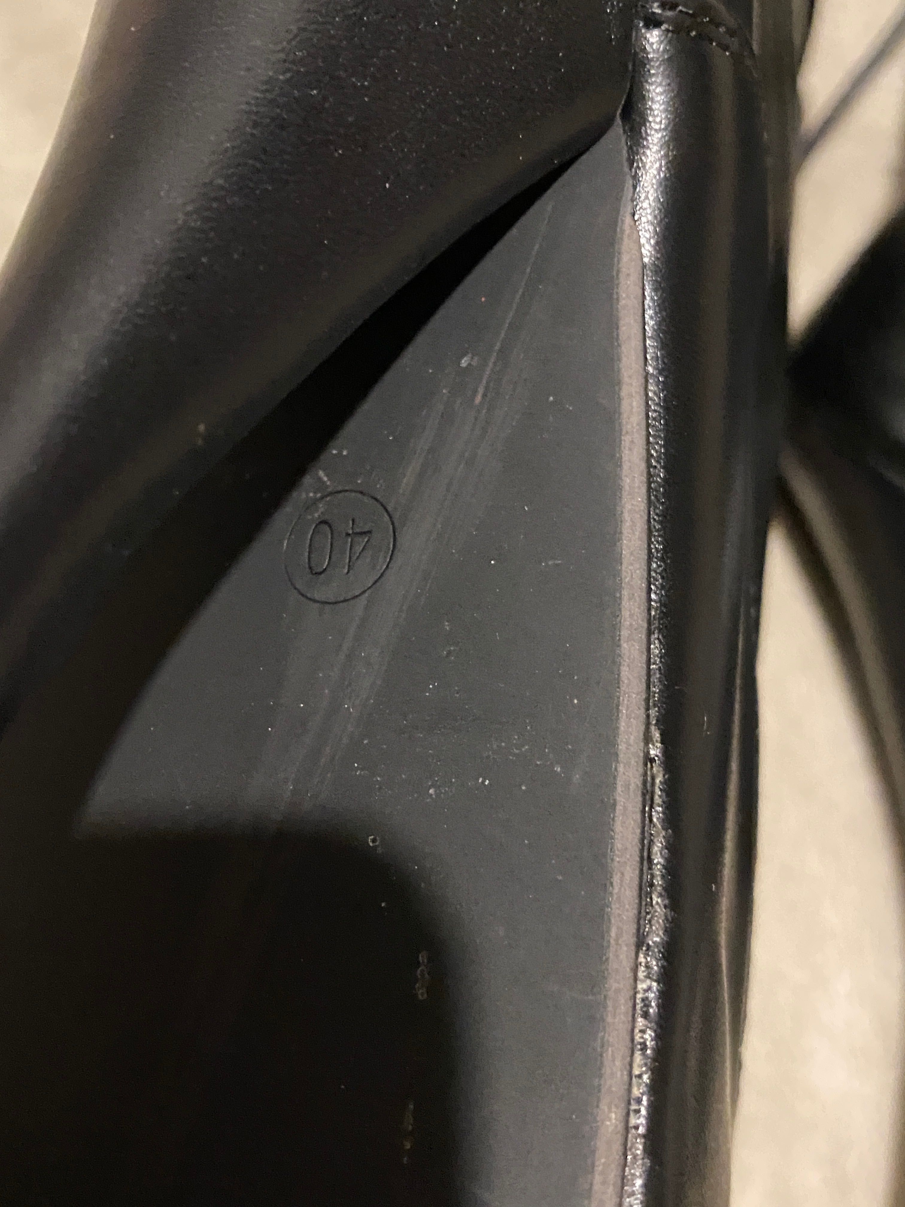 Skórzane eko wysokie szpilki 20 cm pole dance boots nie latex