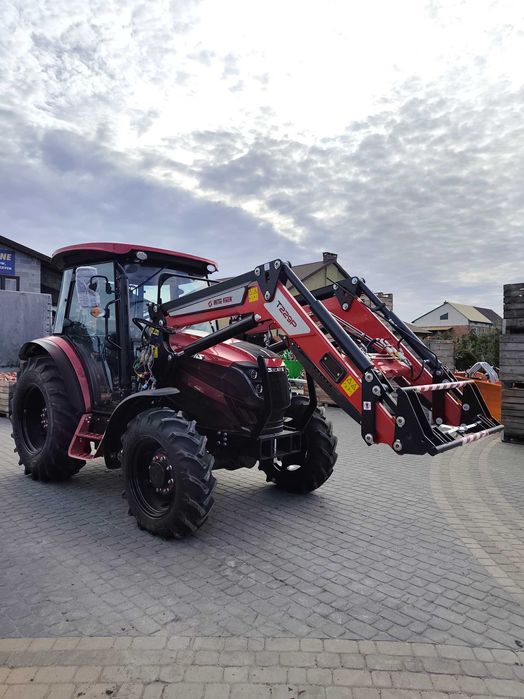 Ciągnik rolniczy Solis S75 4WD V, moc 75KM, ładowacz czołowy