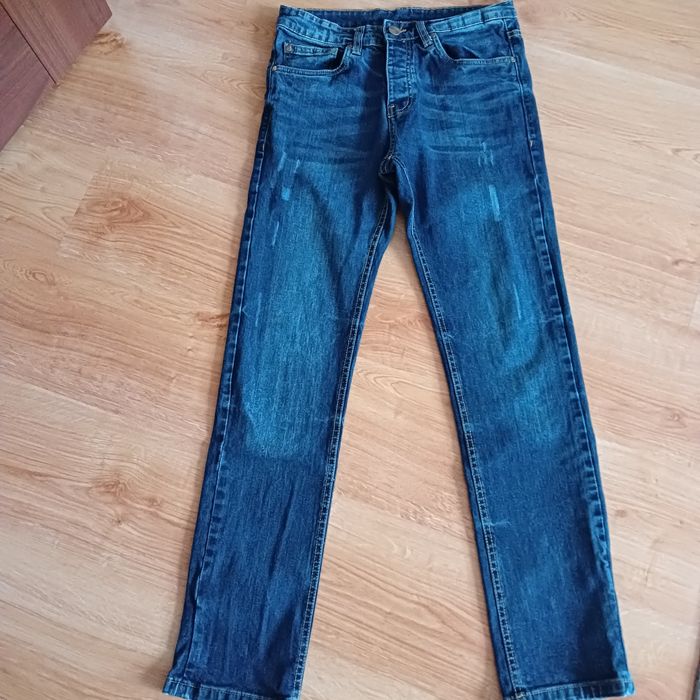 Spodnie dżinsowe  młodzieżowe męskie