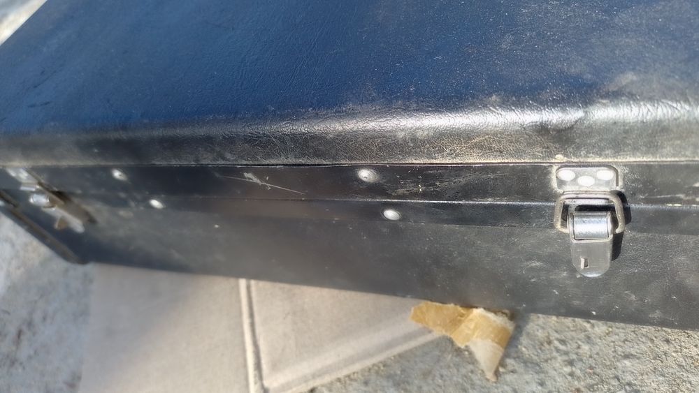 Алюминиевый кейс (чемодан) 50*70*12 из под усилителя