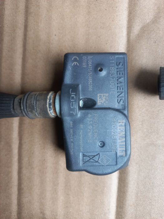 Czujniki ciśnienia opon Renault