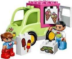 Конструктори LEGO DUPLO поліцейський, зоопарк, фургон з морозивом