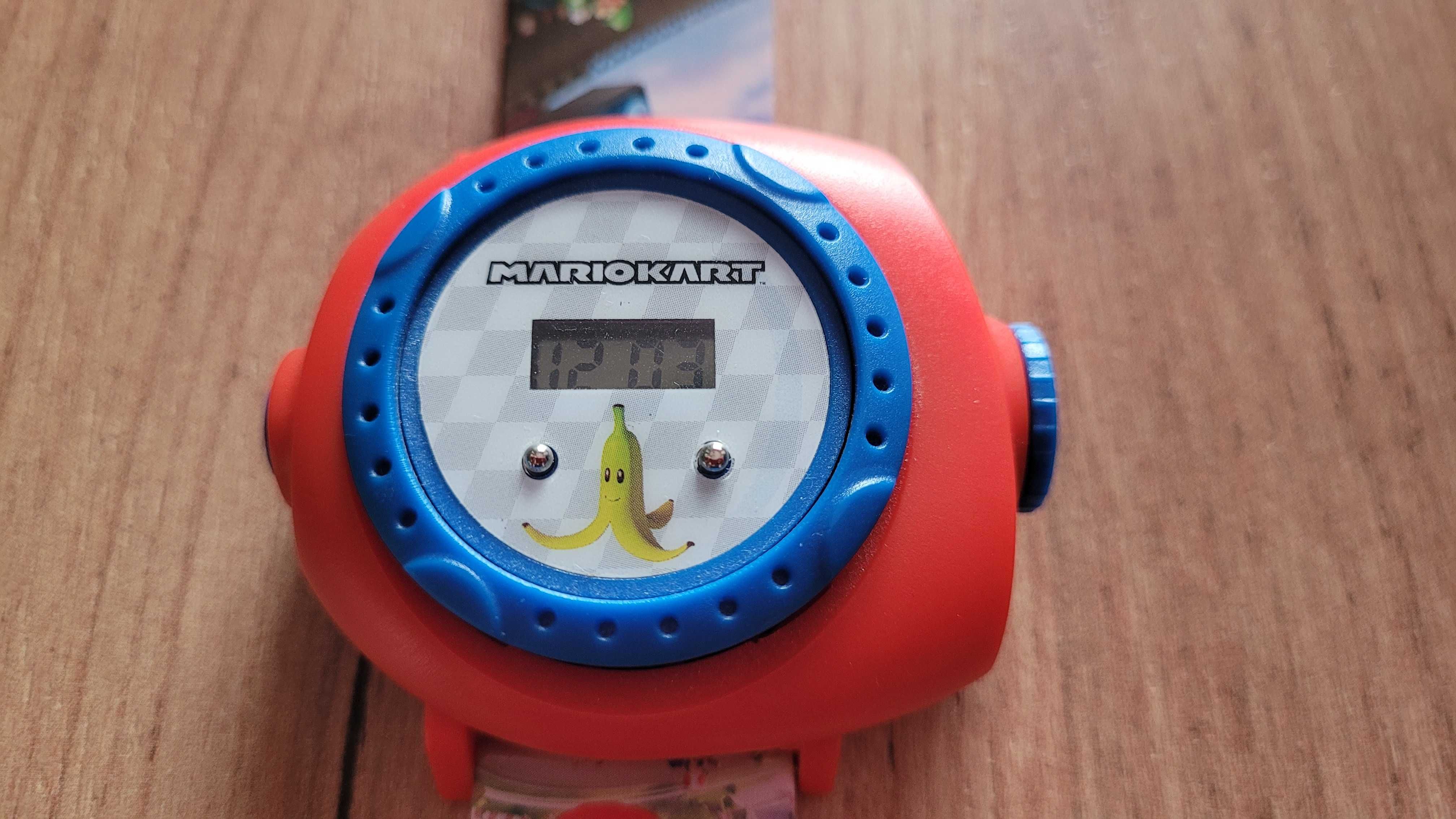 Zegarek Mario MarioKart z projektorkiem światełko