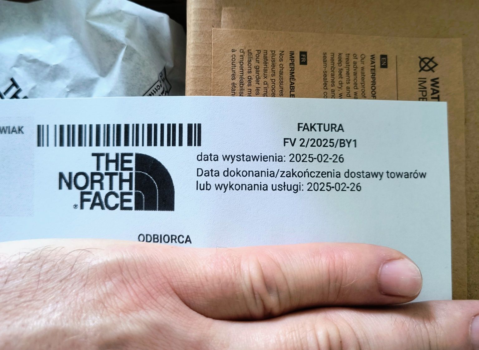 The North Face 45,5 wkł 30cm Nowe! Gwarancja 02.2027 Trekingowe Czarne