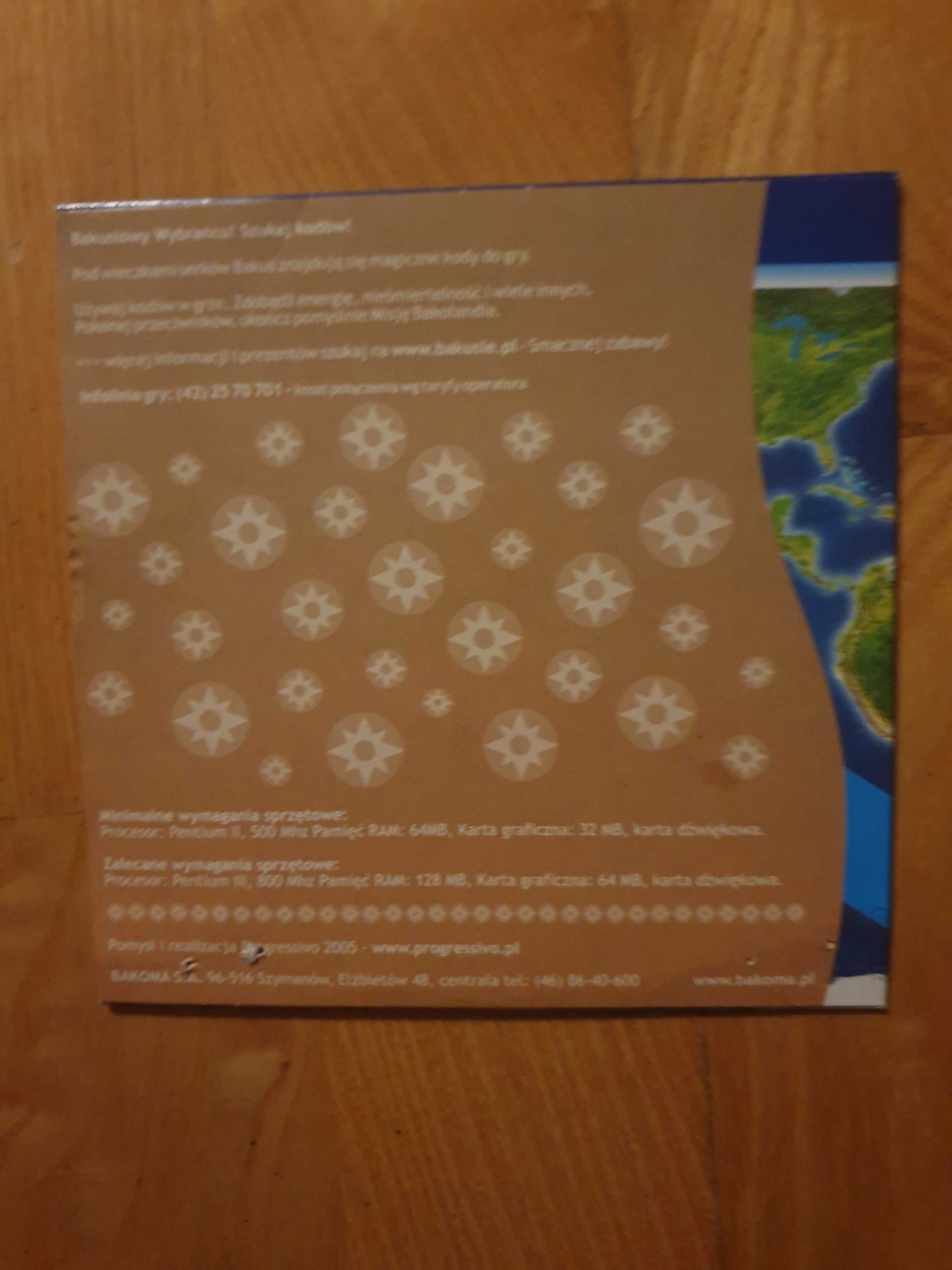 Gra PC Bakoma Misja Bakolandia Bakuś CD:02