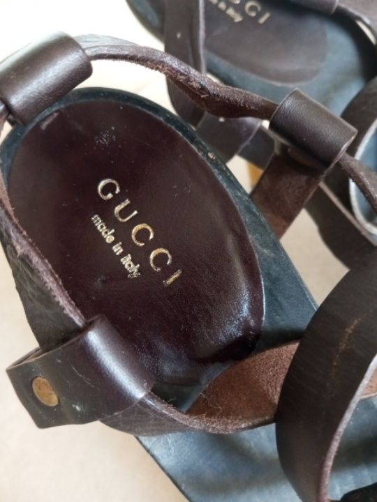Босоніжки на підборах Gucci оригінал!!