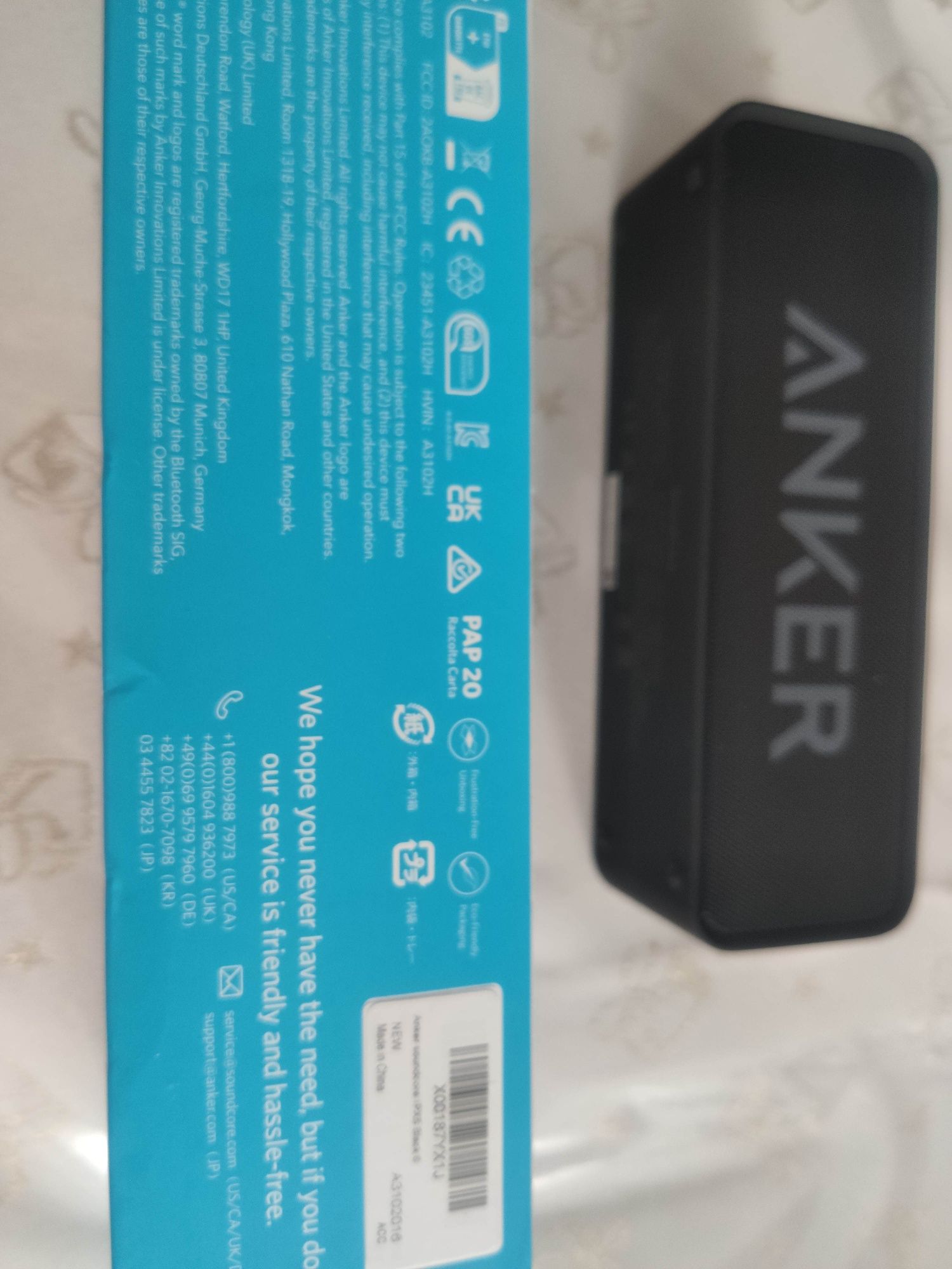 Głośnik przenośny Bluetooth Anker Soundcore
