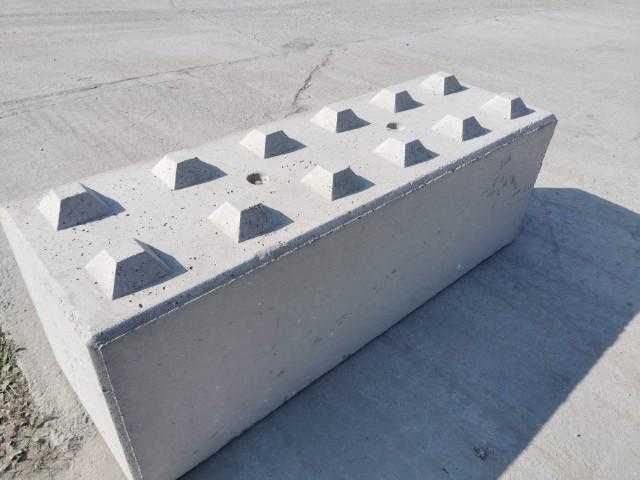 Bloki betonowe Klocek oporowy betonowy LEGO 60/120/180/240CM / 60 CM