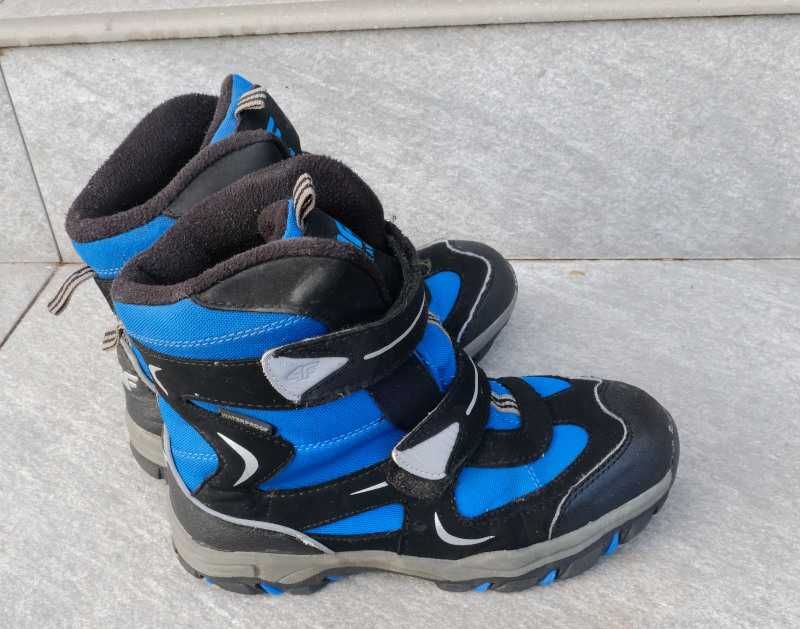 Kozaki trapery 4F Waterproof 35 chłopiec