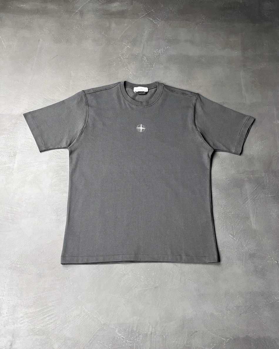 Футболка STONE ISLAND 61350 Short Sleeve T-Shirt Dark Gray