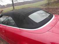Dach audi a4 b6 cabrio sprawny czarny
