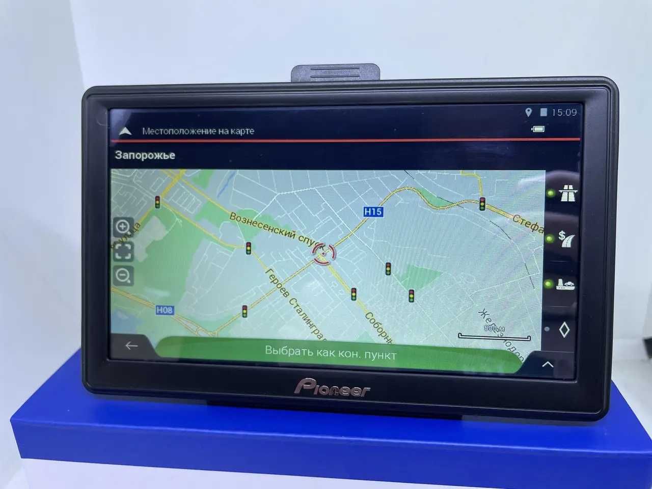 GPS навігатор Pioneer 7 дюймів. Європа + Україна 2025р! ADR