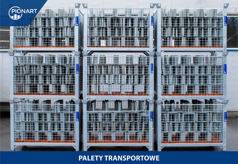 Palety transportowe / modułowe - na głowice krzyżowe / korony - NOWE