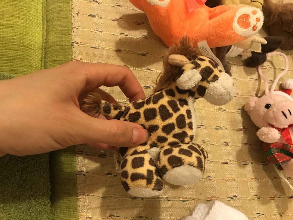 Maskotka zabawka przytulanka zyraf zyrafa