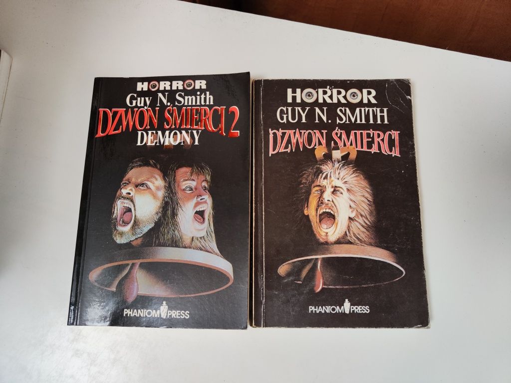 Dzwon śmierci tom I i II - 1 i 2 - Guy N. Smith Horror "x