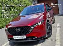 Mazda CX-5 2,5 T, 227 KM, Skóry, Pamięci, kamera, radar, wentyl. fotele, szyber