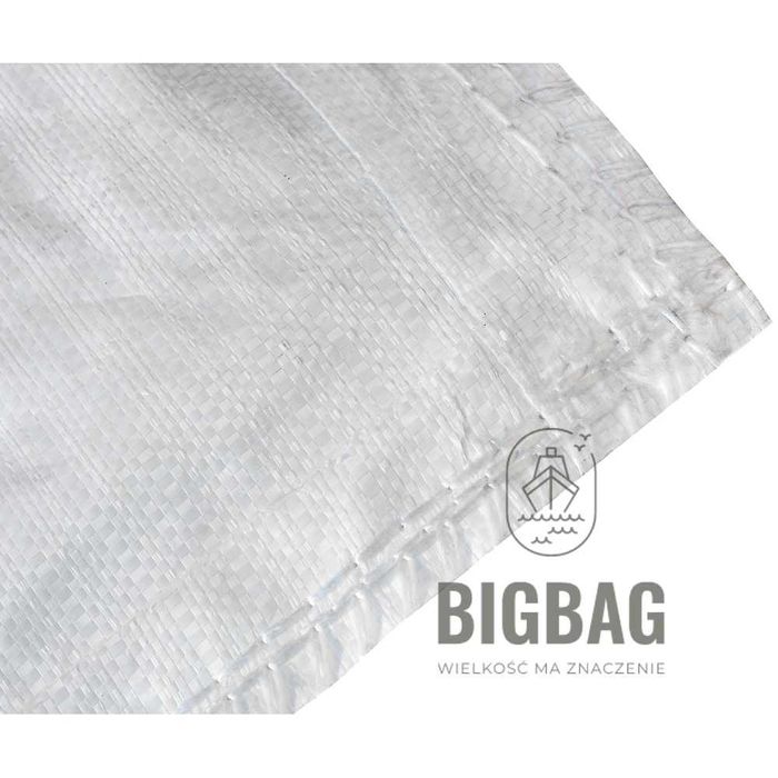 Nowy Big Bag worek 90x90x120cm(+/- 3cm) TONA otwarty