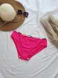 Różowe majtki figi, dół od bikini stroju kąpielowego 42 xl
