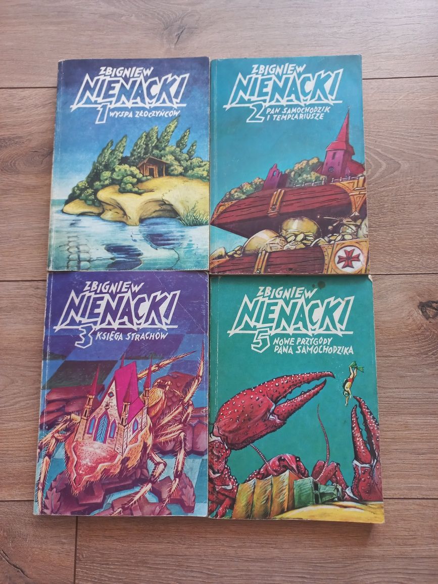 Pan Samochodzik Zbigniew Nienacki 1, 2, 3, 5