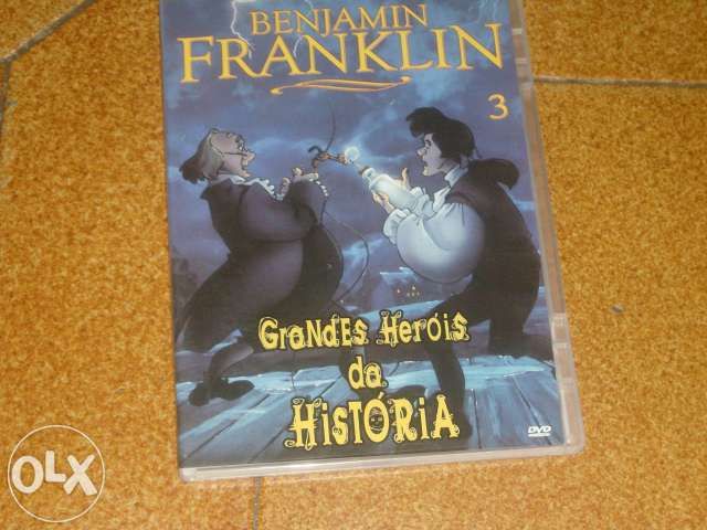 Coleção dvd´s infantis "grandes heróis da história"