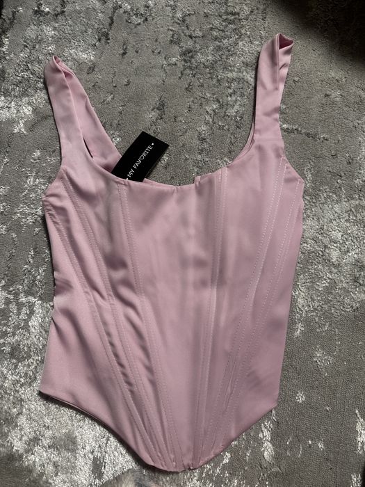 Рожевий корсет жіночий