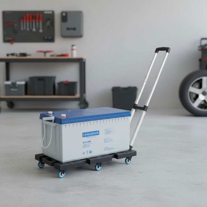 Візок для EcoFlow/Bluetti/важкої зарядної станції 20-50 кг/АКБ/LifePo4