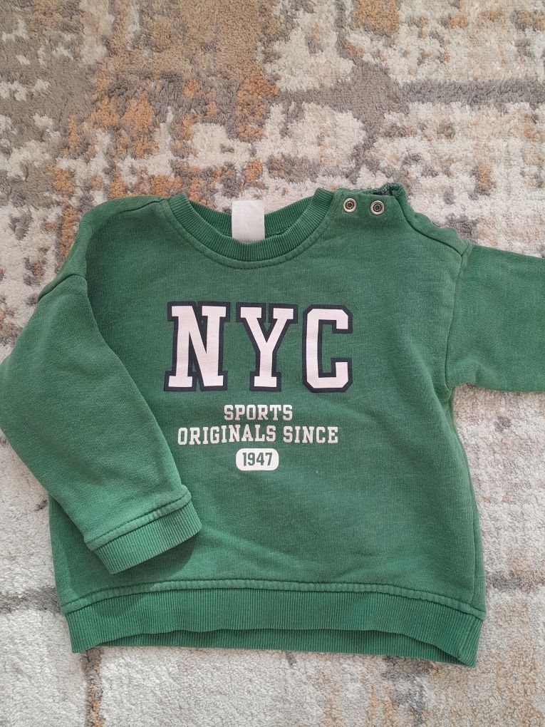 Bluza zielona NYC