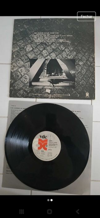 Frodo - Zbaboo Dança (LP + 12") - Noites de Lisboa.  LP
