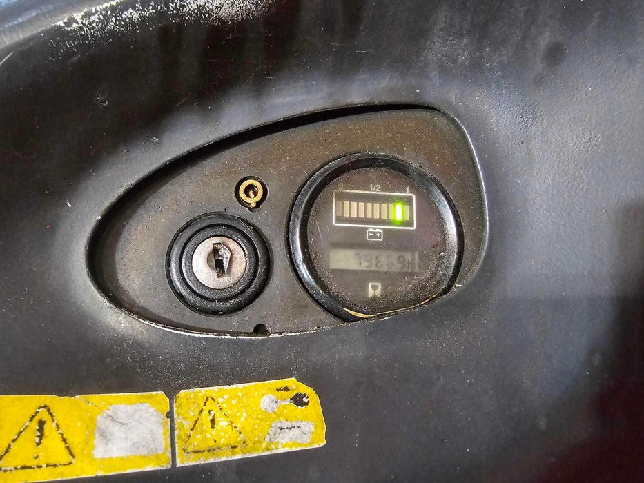 linde L16 wózek paleciak elektryczny duplex 3m