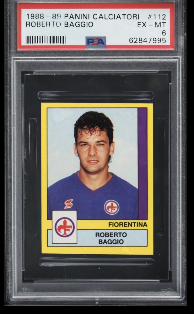 Cromo de 88/89 Roberto Baggio