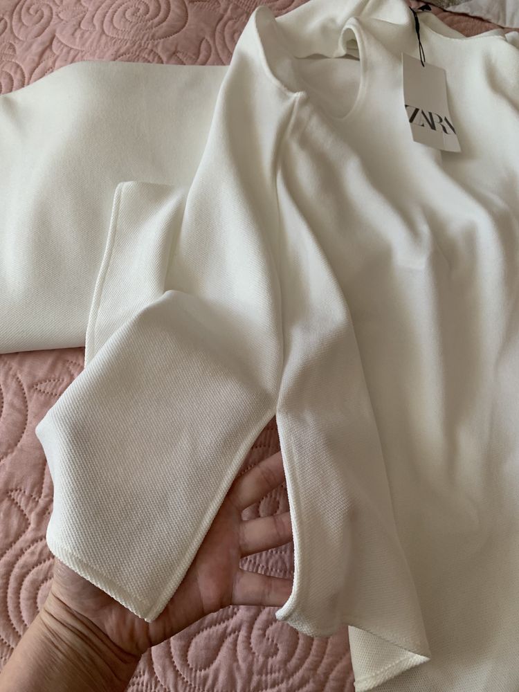 Zara стильний білий костюм L XL Новий Оригінал