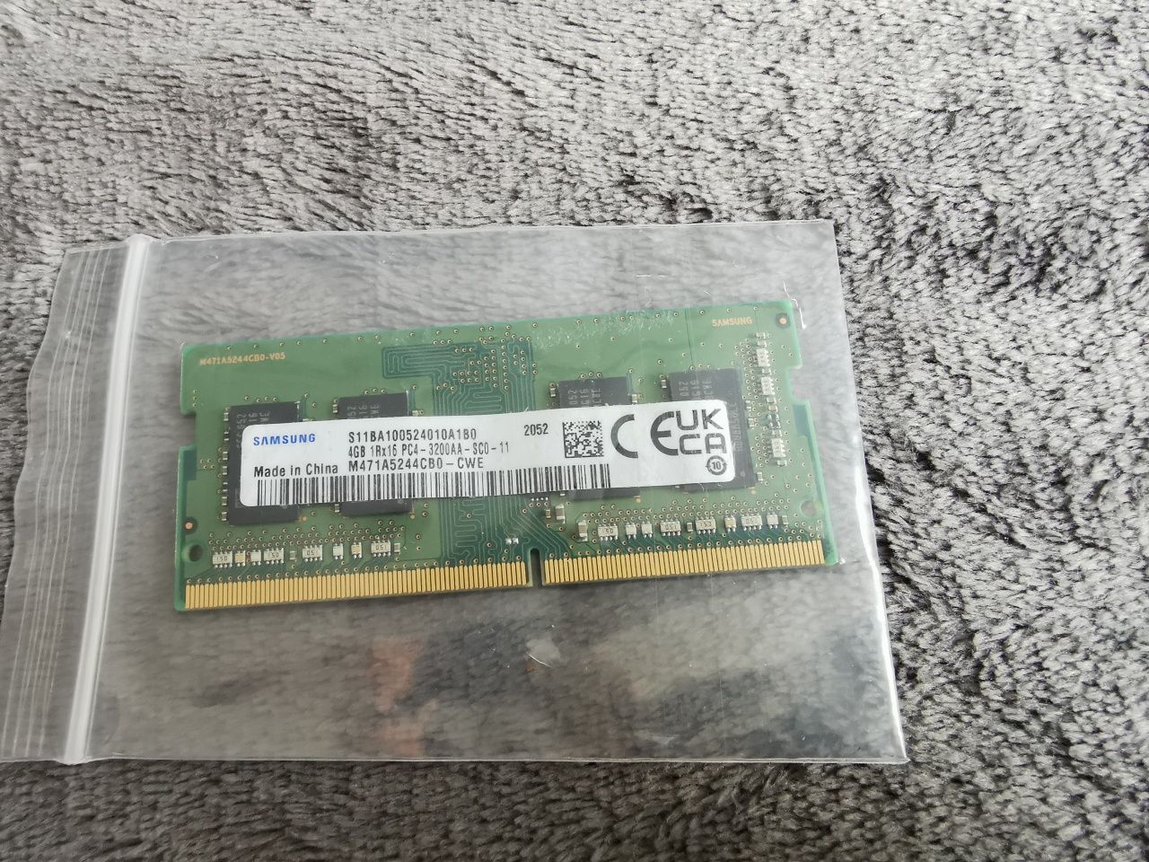 Pamięć RAM Samsung 4GB DDR4 3200MHz