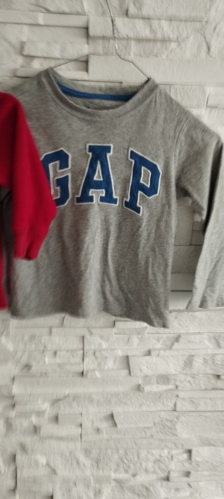 Gap bluza rozpinana+bluzka 3-4lata