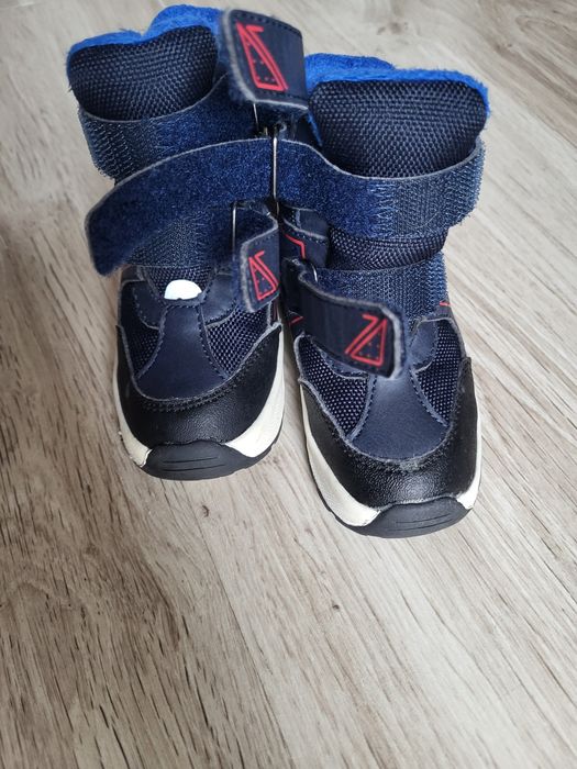 Buty chłopiec 21 dł wkladki 13 cm jesień ocieplane zima trzewiki