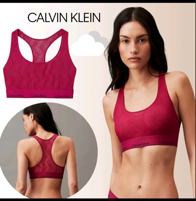 Kelvin Klein original бра стрейч гипюр р М