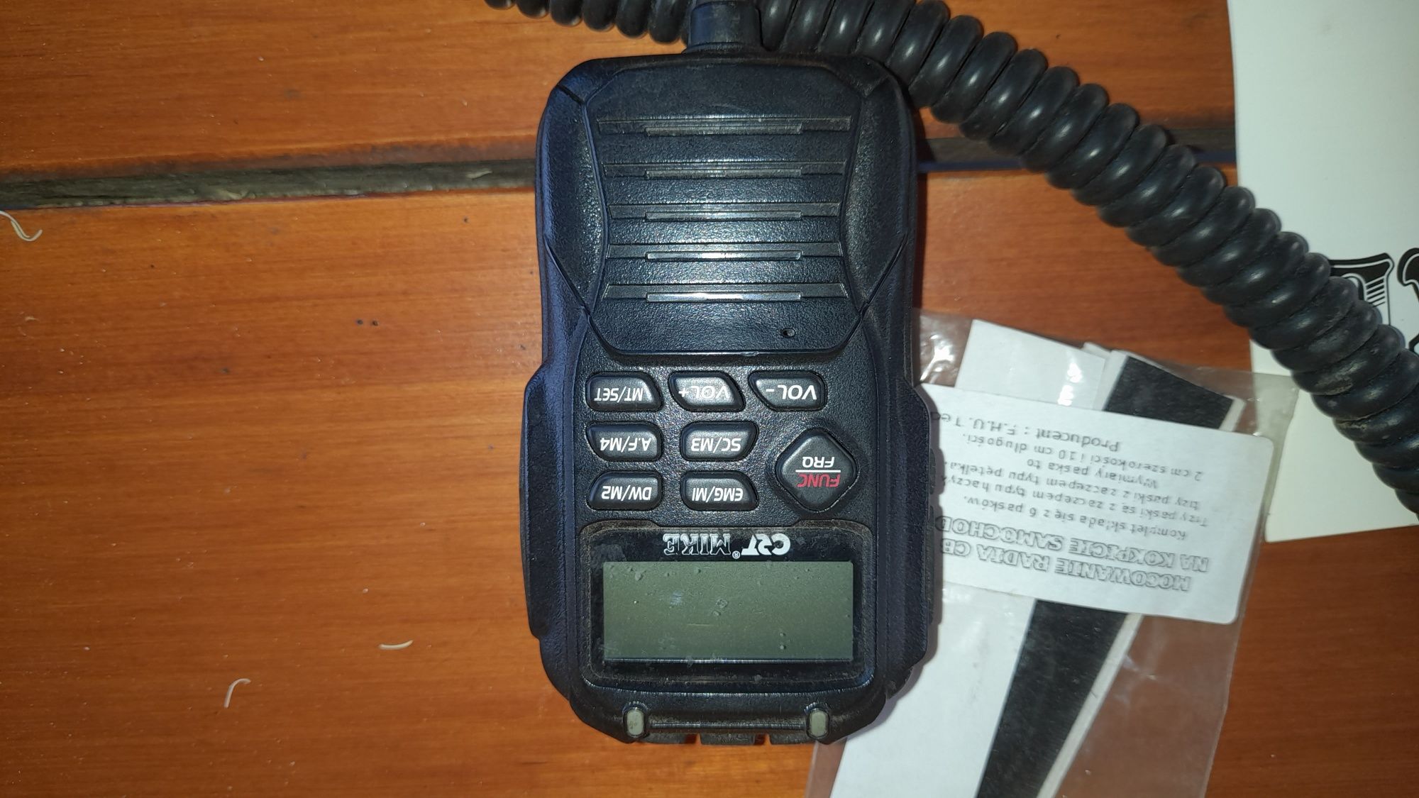 Cb. radio CRT Mike