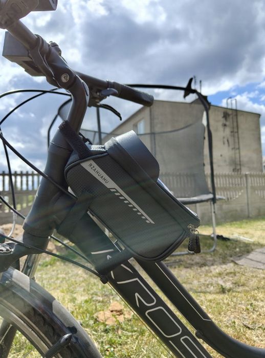 Sakwa rowerowa torba na bagażnik rower kufer pojemna usztywniana