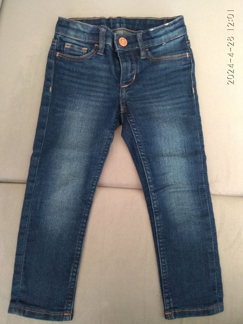 Spodnie jeansowe, rozmiar 92