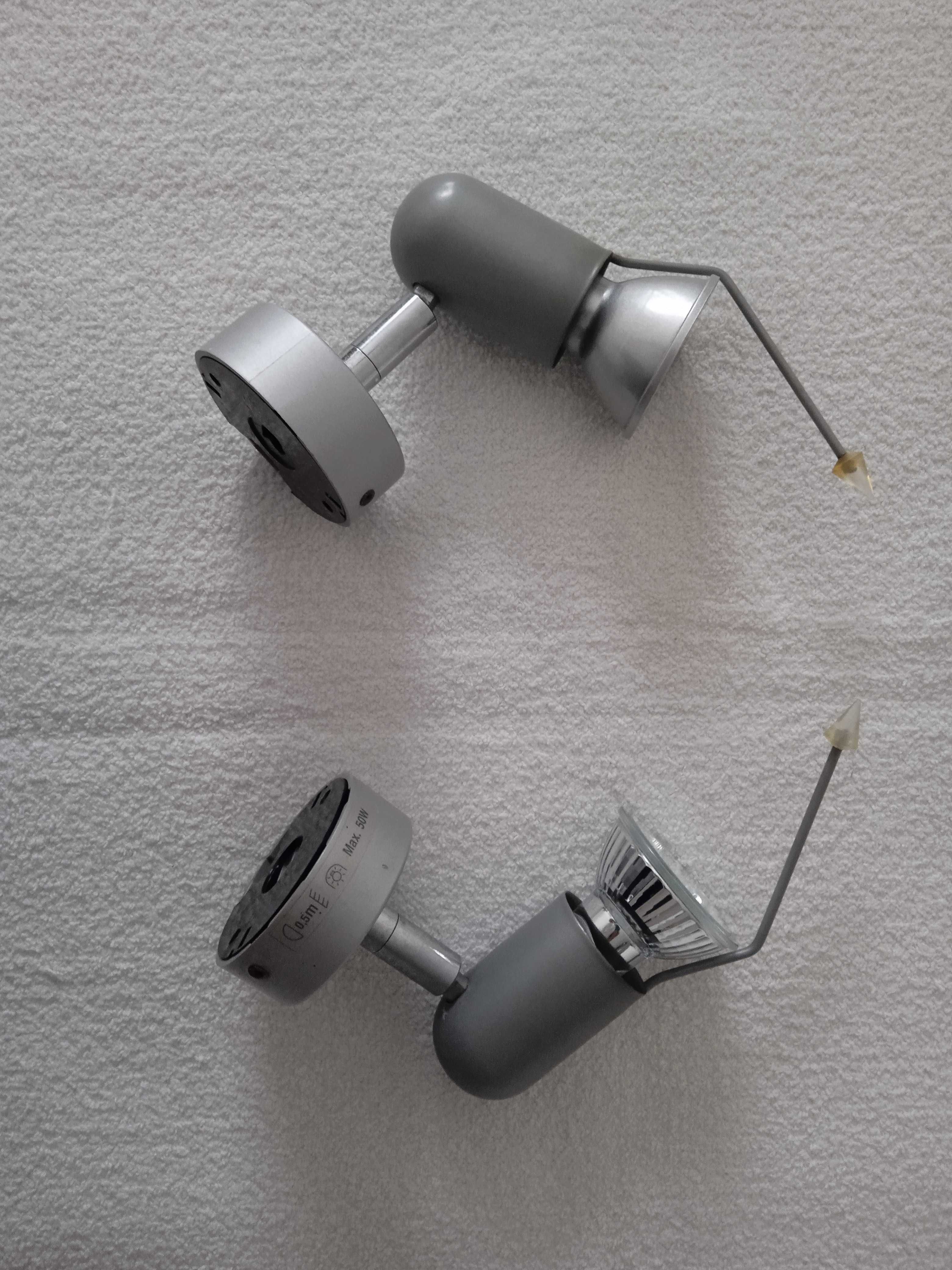 Zestaw lamp (3 szt.) 1x2 i 2x1 na led lub halogeny GU10