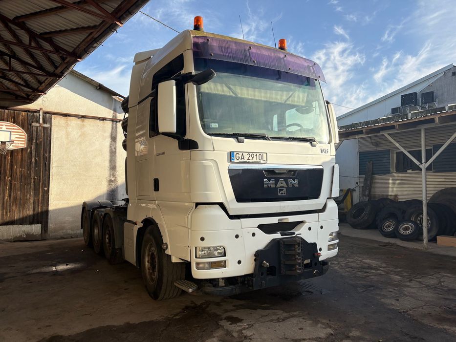 MAN 8X4 680 KM Tylko 86 tys km 250 DMC