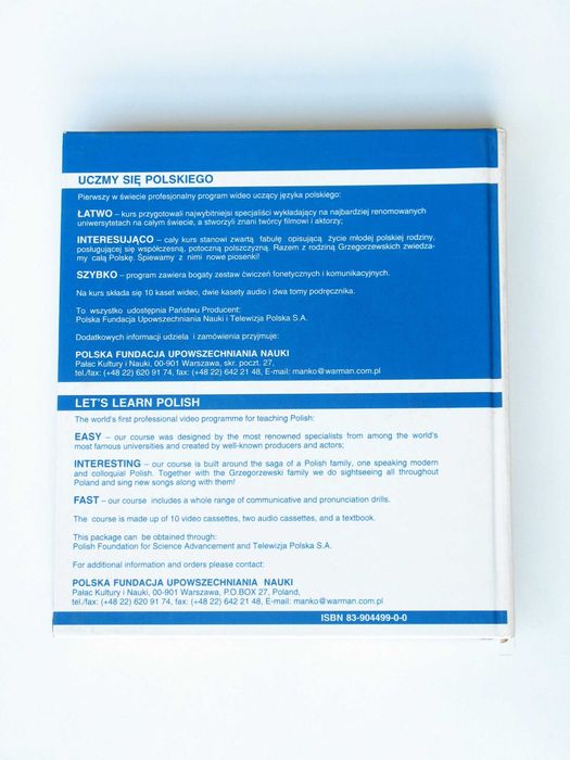 Uczymy się polskiego 2 - LET'S LEARN POLISH - Władysław Miodunka