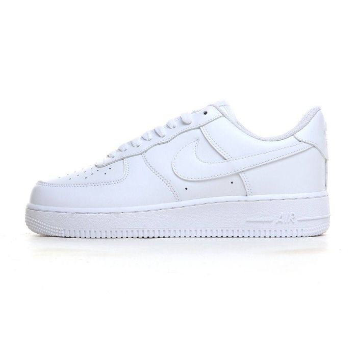 Шкіряні кросівки Nike Air Force 1 Black / White 36-46