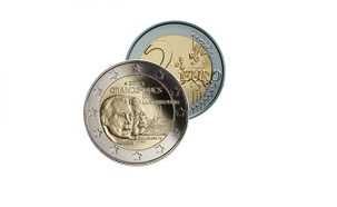 Luxemburgo Moedas Comemorativas 2 euros UNC
