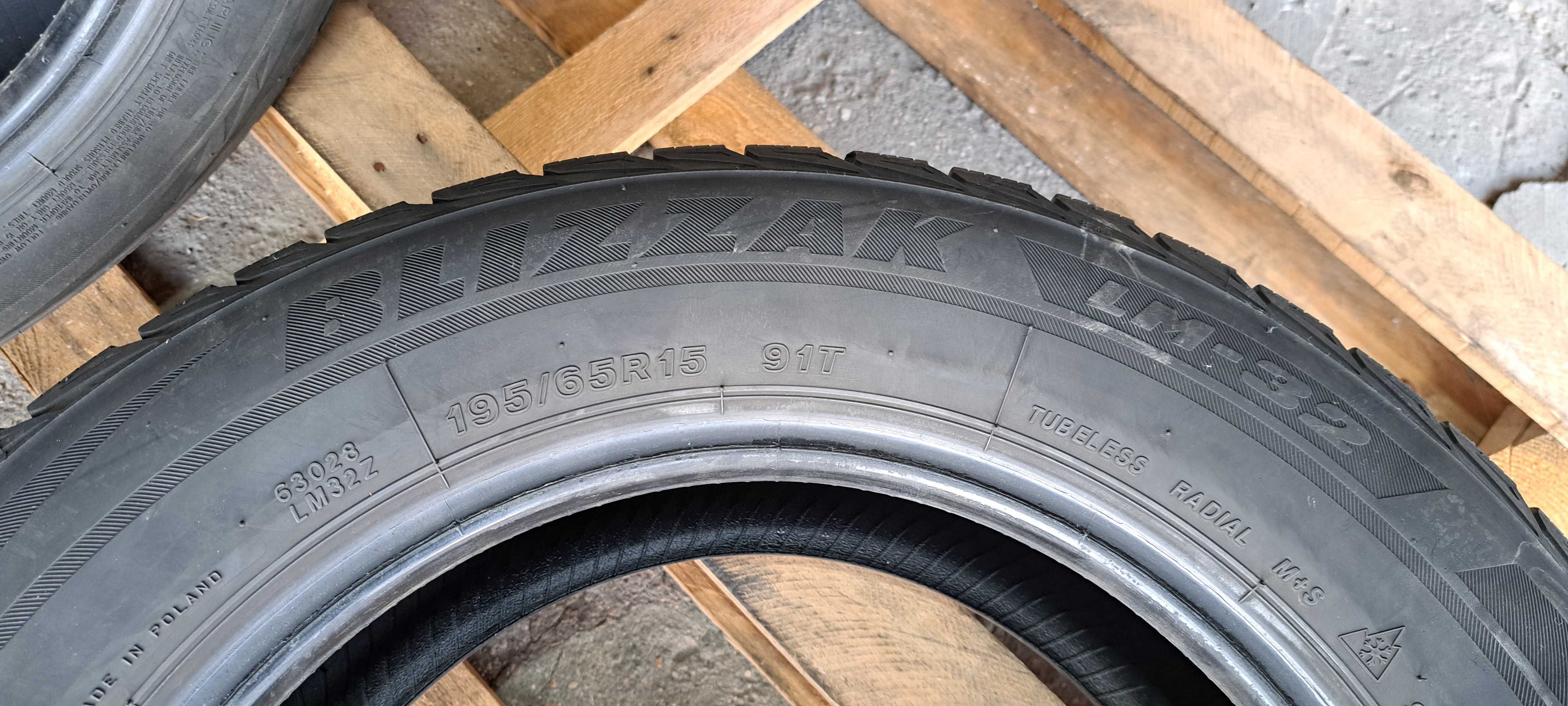 Opony zimowe Bridgestone 195/65r15