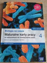 biologia na czasie czesc 4, maturalne karty pracy