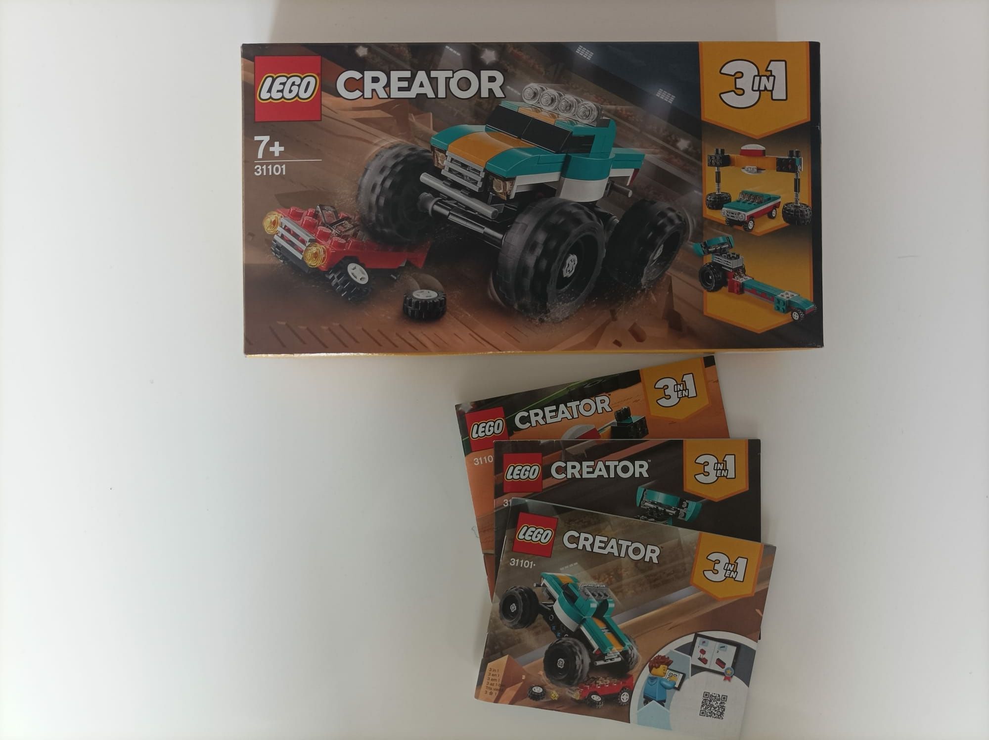 Lego Creator 31101, 3 w 1 Monster Truck
