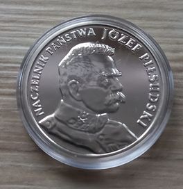 Józef Piłsudski Naczelnik Państwa medal menniczy