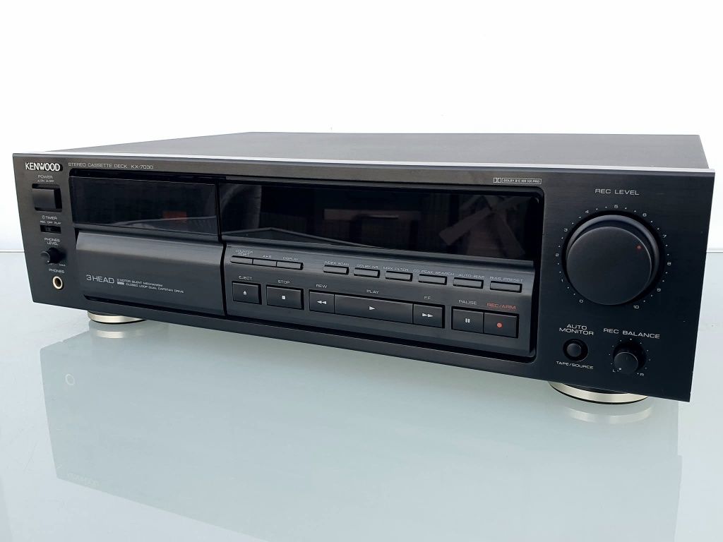 Magnetofon kasetowy Kenwood kx-7030 3 głowice