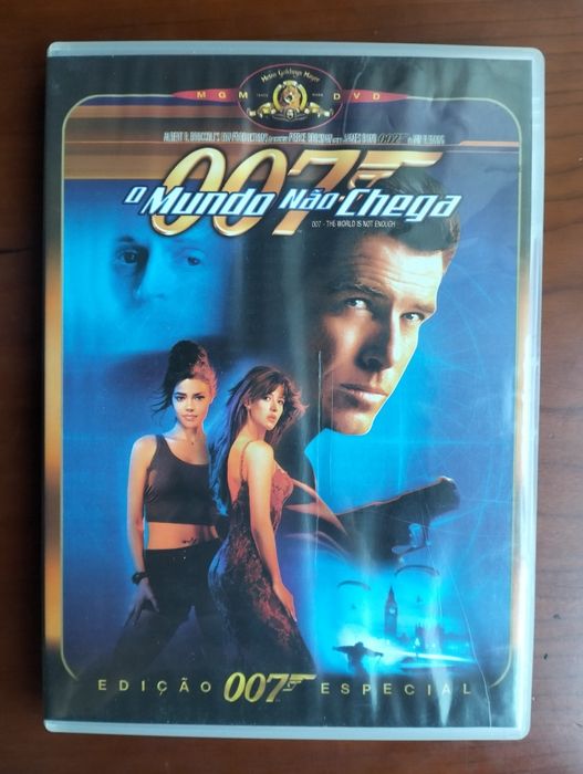 DVD 007 O mundo não chega